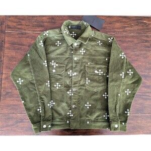 Black Scale- BLVCK SCVLE - Le-Mox Corduroy Jacket - OLIVE - Men's Size M - NWT